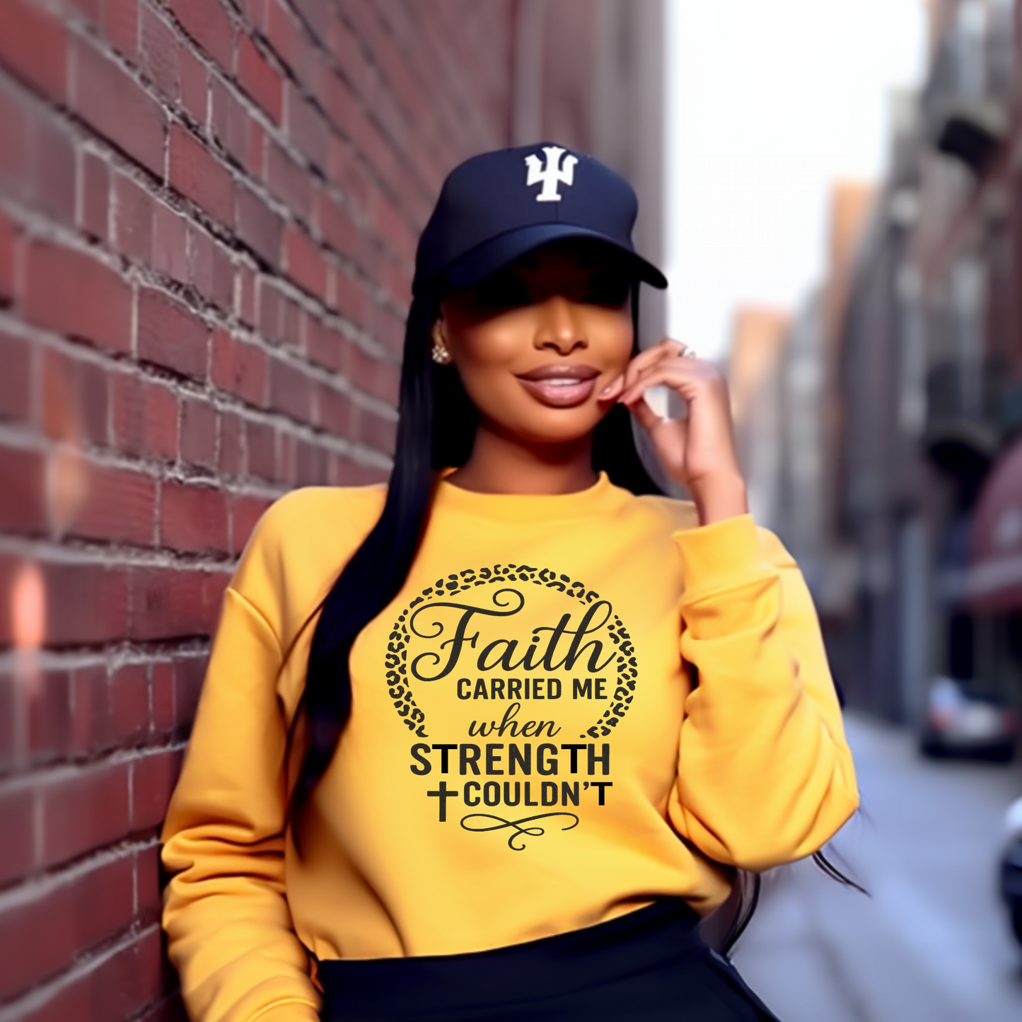 Faith Carried Me when Strength Couldn't Screen Prints