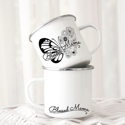 Blessed Mama UV Decal