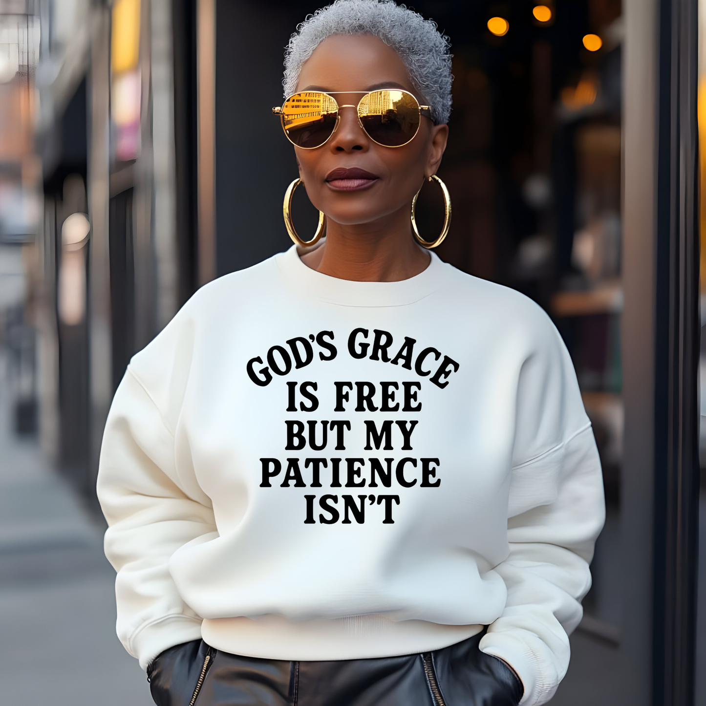 God's Grace is Free, but my Patience Isn't Screen Prints