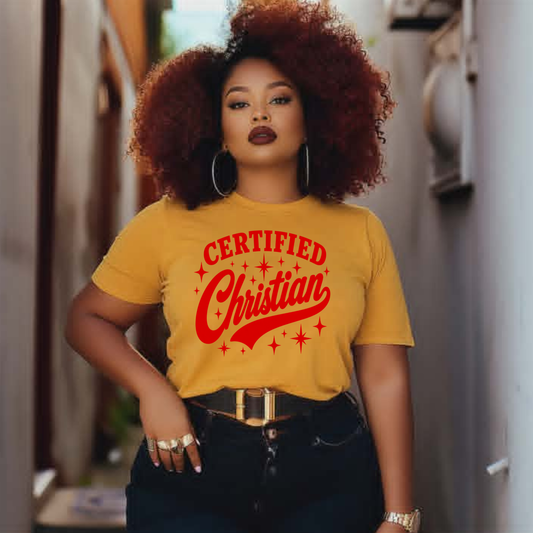 Certified Christian Screen Print