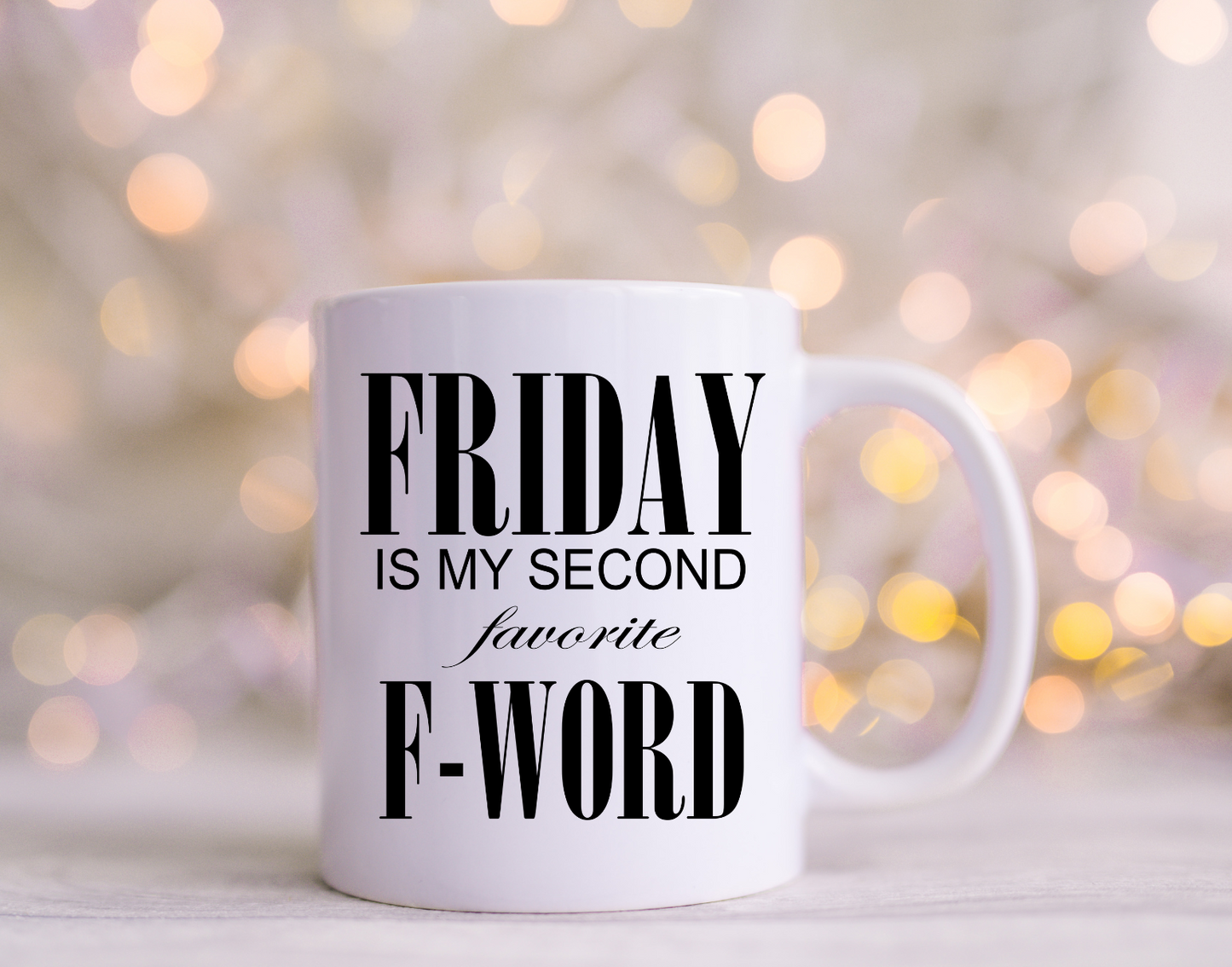 Friday is my Favorite F-Word UV Decals