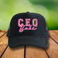 CEO  3 inch Hat Transfers
