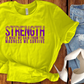 Strength is What we Gain..............Surviving the Mess Screen Print