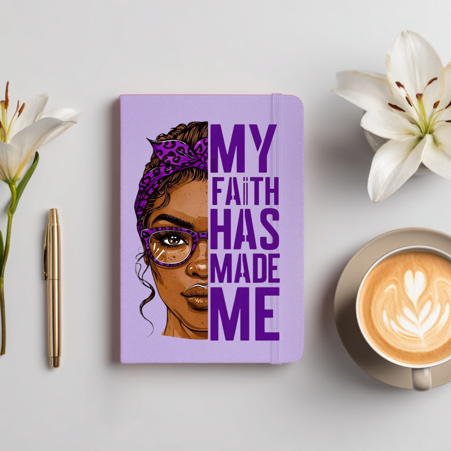 My Faith Has Made Me UV Decal FOR JOURNAS