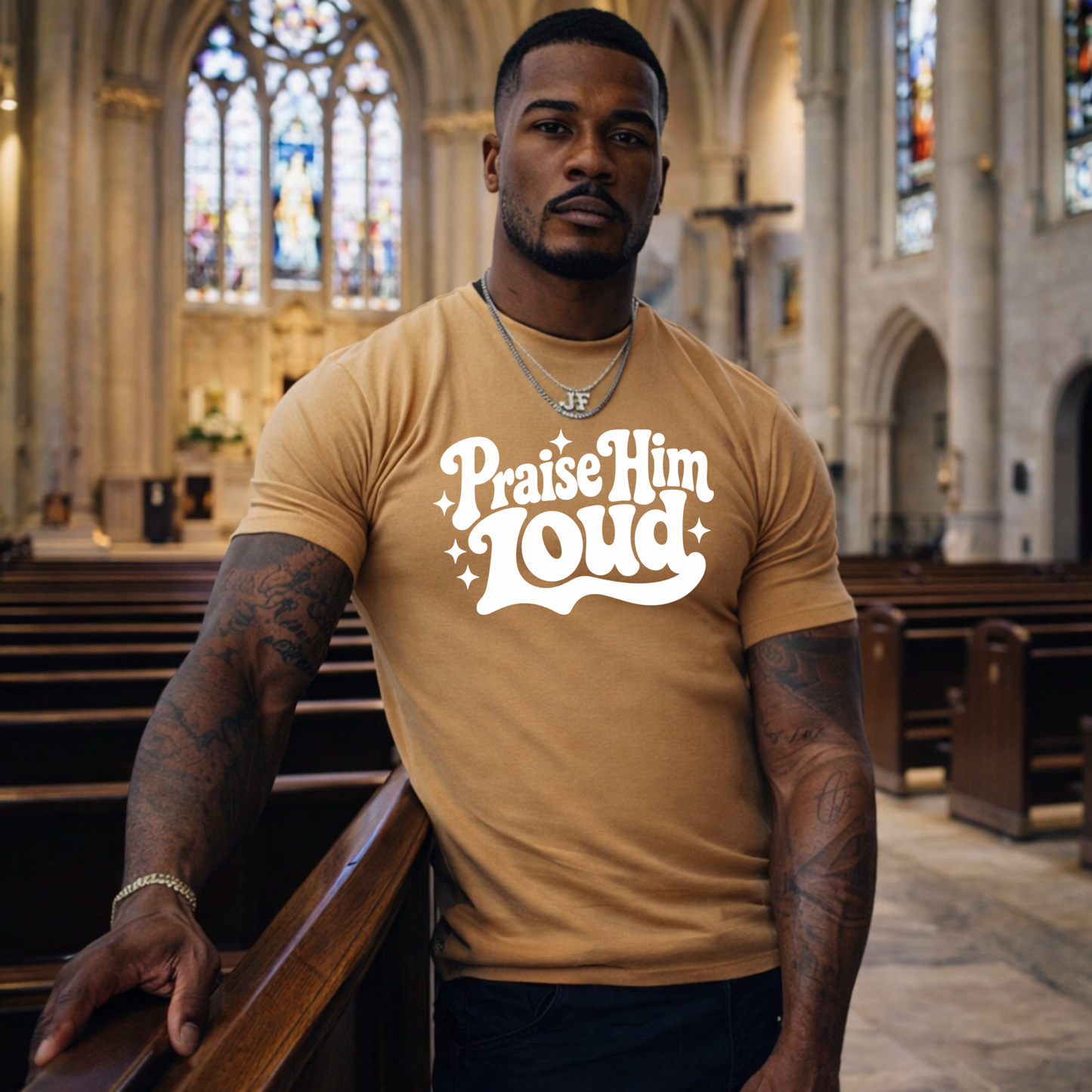 Praise Him Loud Screen Print Transfers