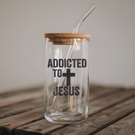 Addicted to Jesus UV Decal