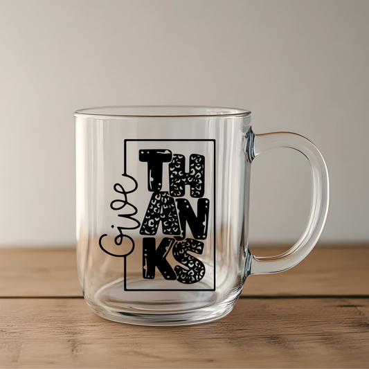 Give Thanks UV Decal