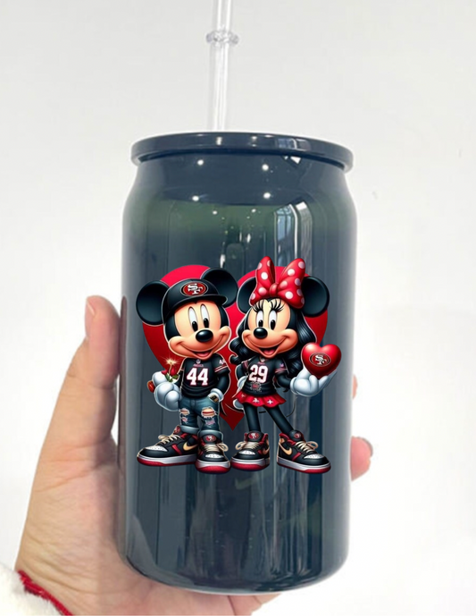 San Francisco Mickey & Minnie Decal