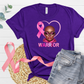Warrior Cancer Awareness DTF Transfer