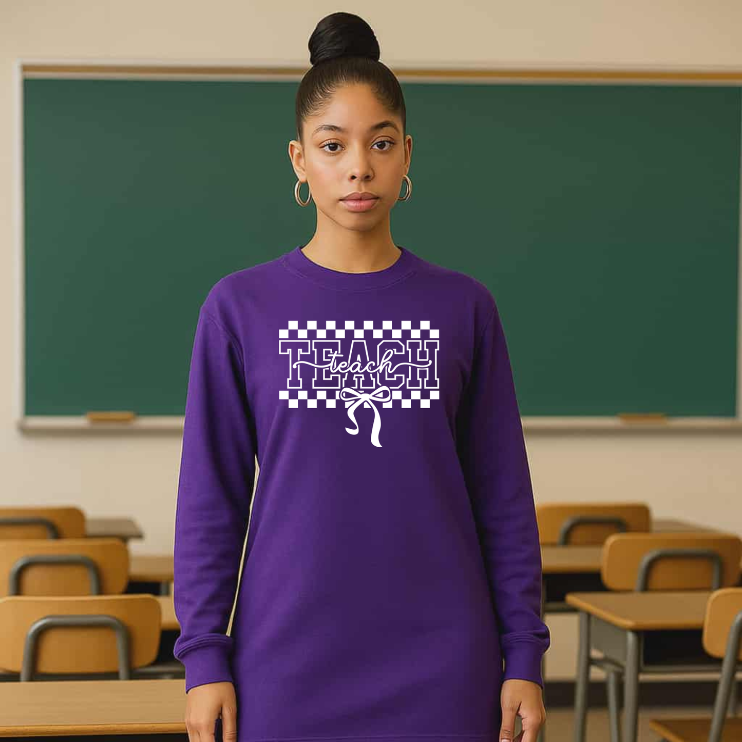 Checker Teacher   Screen Prints