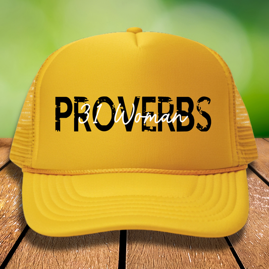 Proverbs 31 Woman DTF Hat Transfer