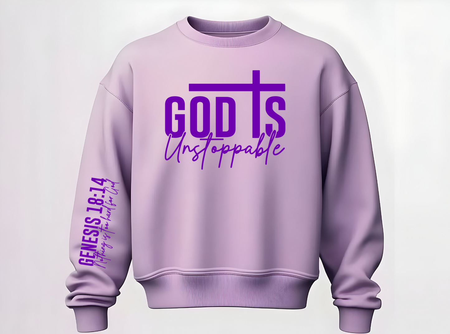 Purple God is Unstoppable Screen Print