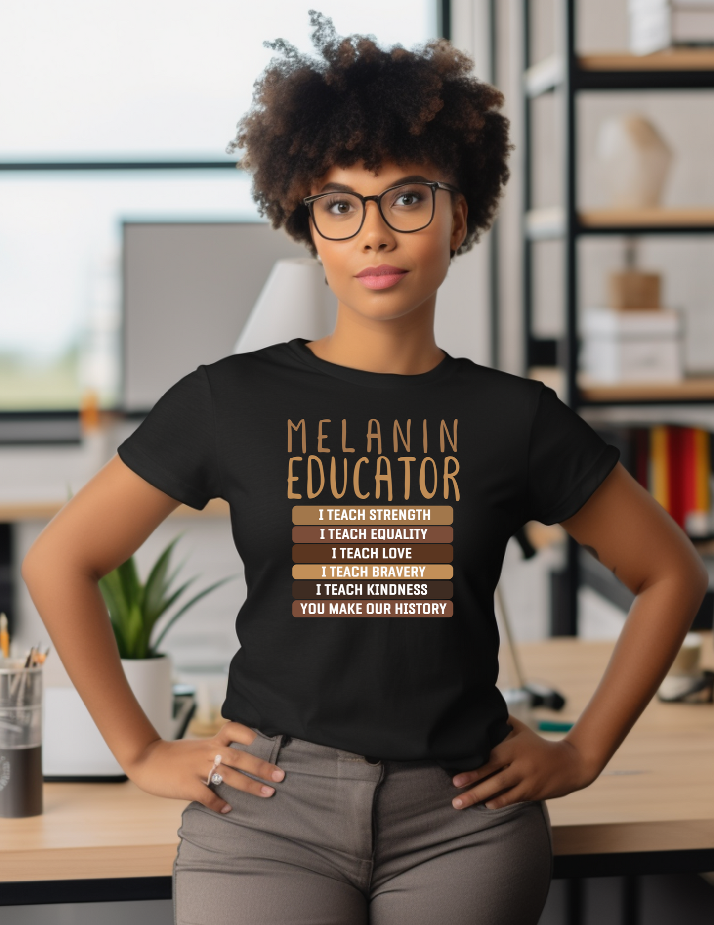 Melanin Educator DTF Transfer