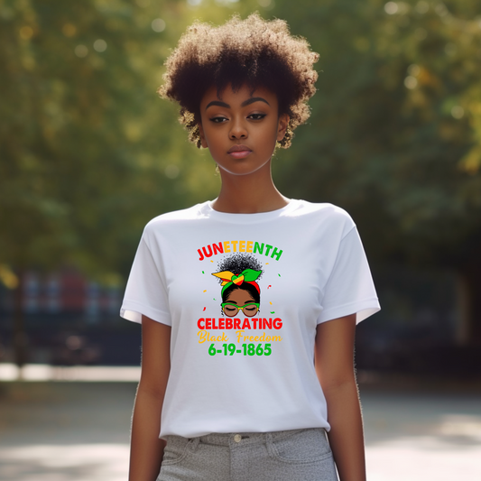 Juneteenth Celebrating Freedom DTF TRANSFER