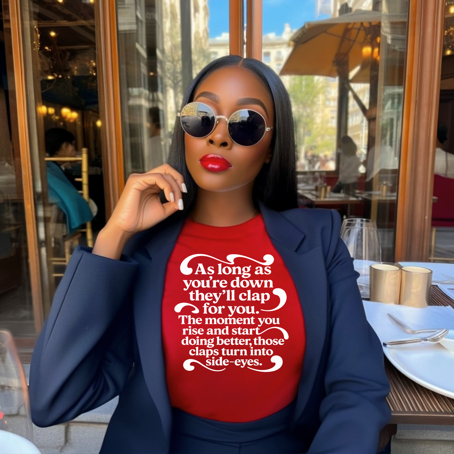 As Long as You're down, They'll Clap for You Screen Prints