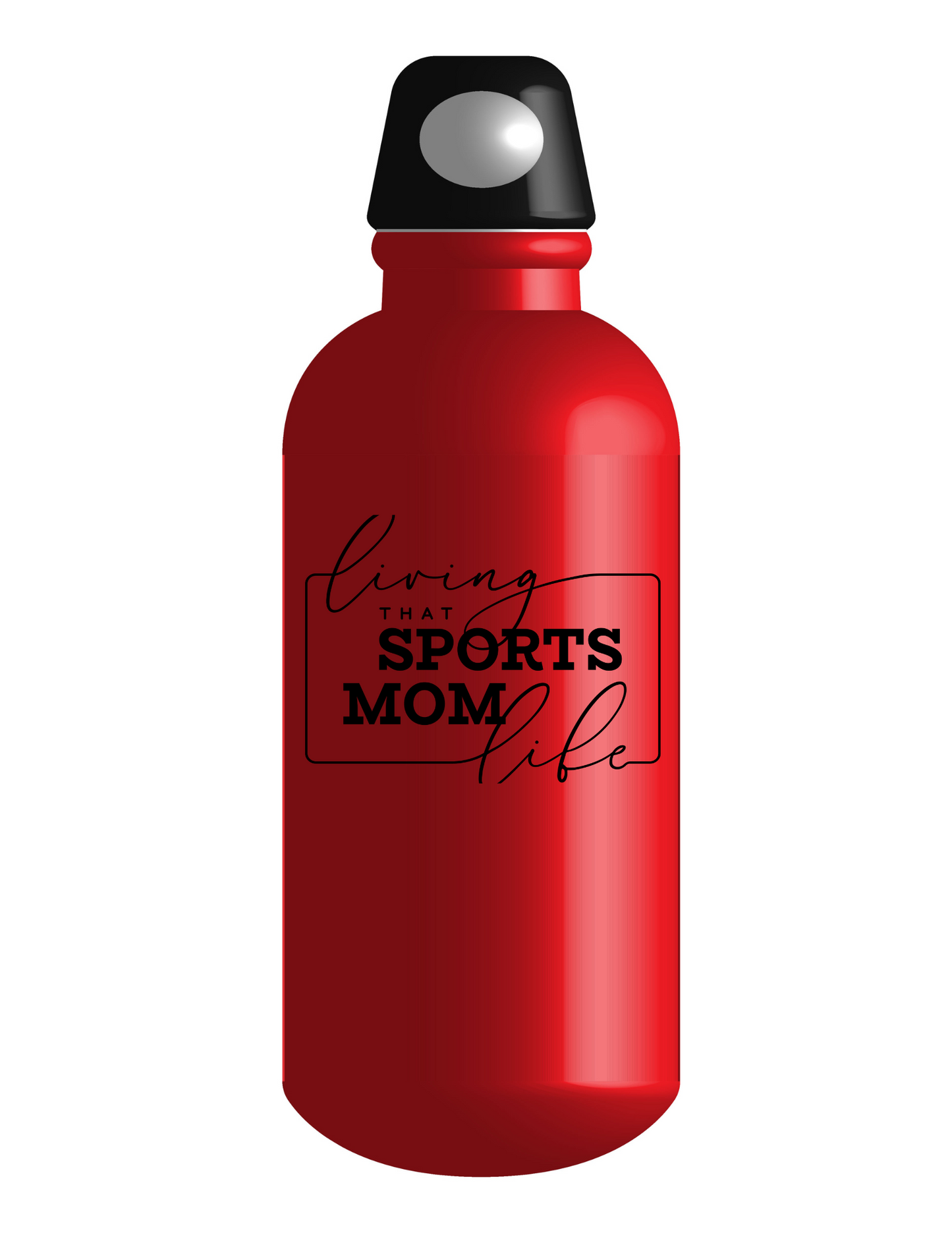 Living That Sports Mom Life UV Decal