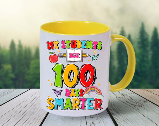 My Students are 100 Days Smarter UV Decals