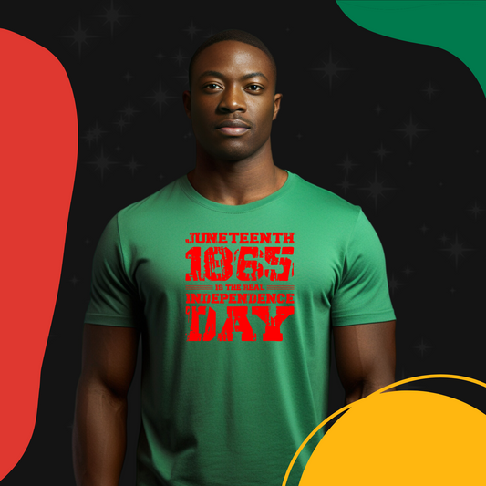 Juneteenth 1865 is my Independent  Day  Screen Print