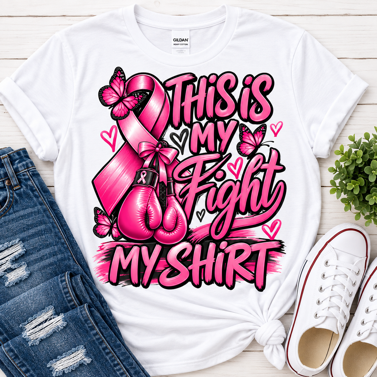 This is my fight Tshirt l DTF  Transfer