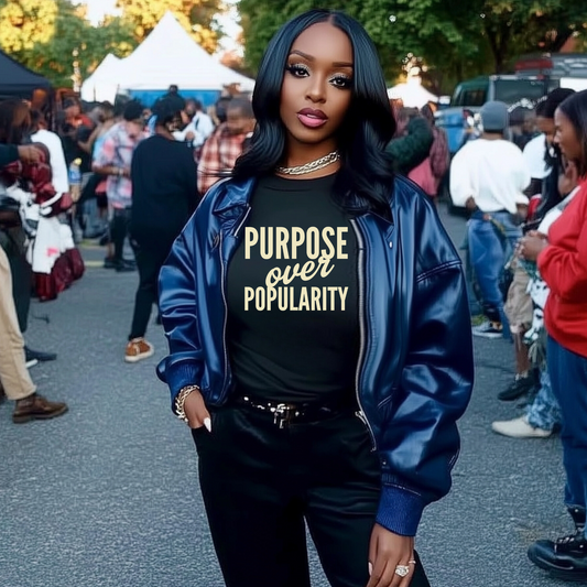 Purpose over Popularity Screen Prints