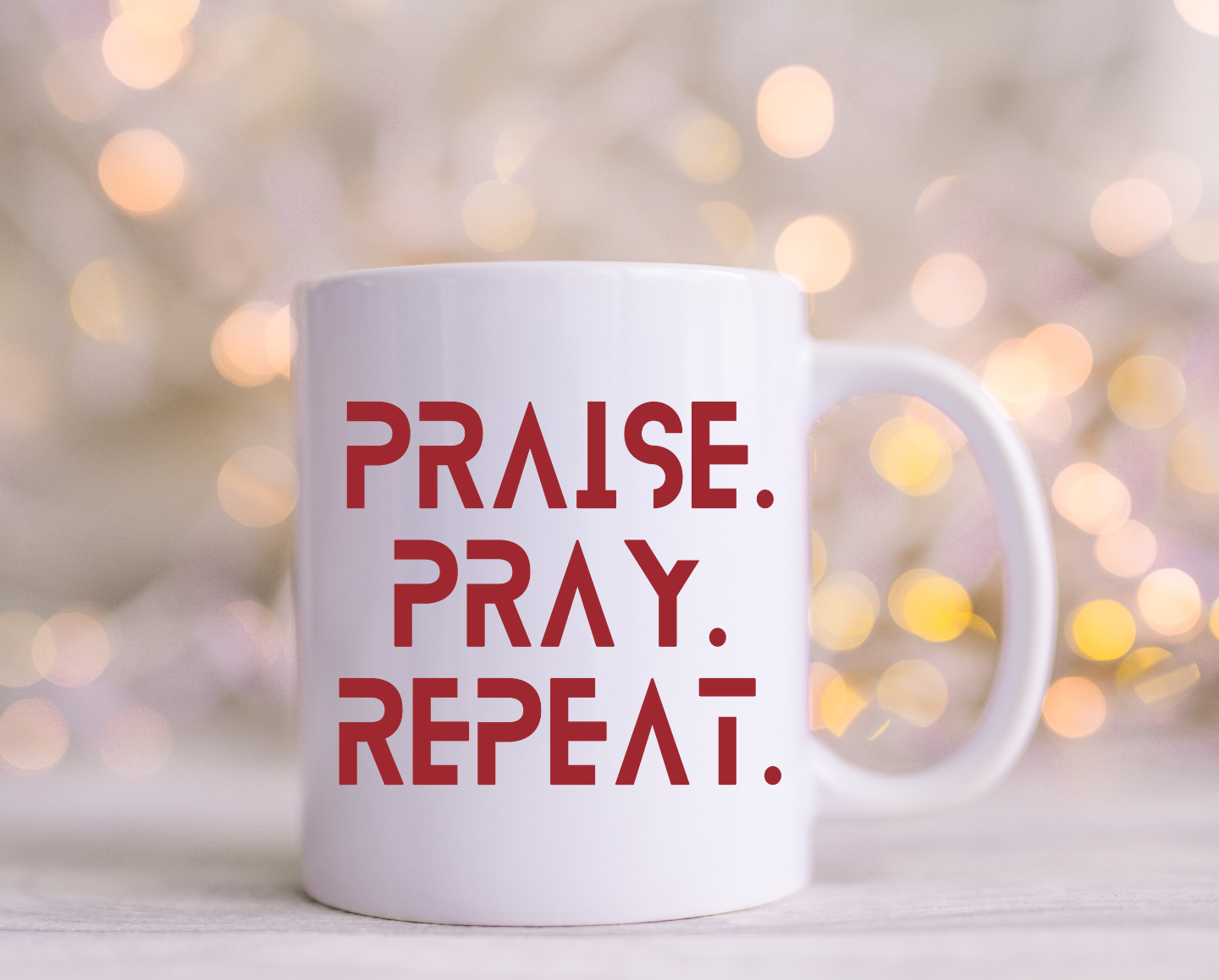 Praise Pray Repeat UV Decals