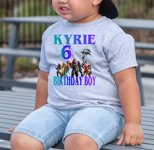 Fornite Birthday Shirt (Boy)