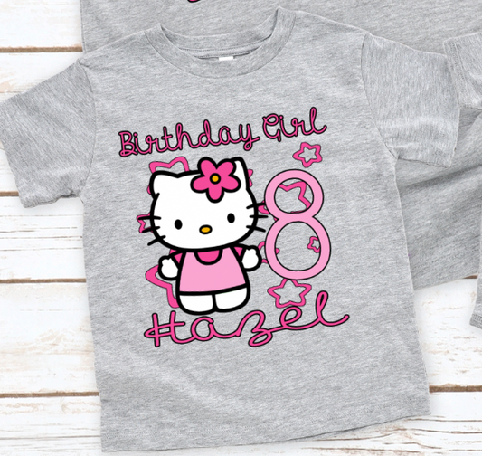 Hello Kitty  Birthday Shirt