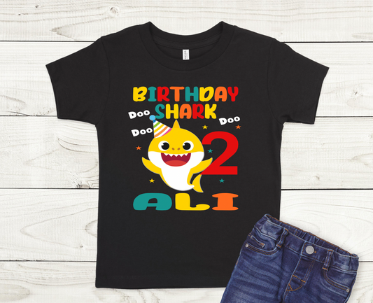 Baby Shark Birthday Shirt