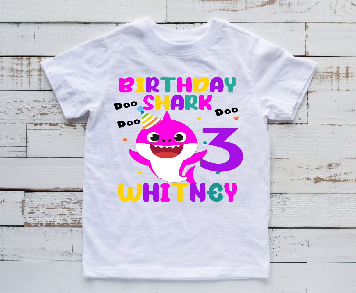 Baby Shark Birthday Shirt