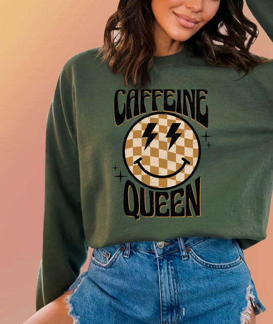 Caffeine Queen 11 inch Transfer