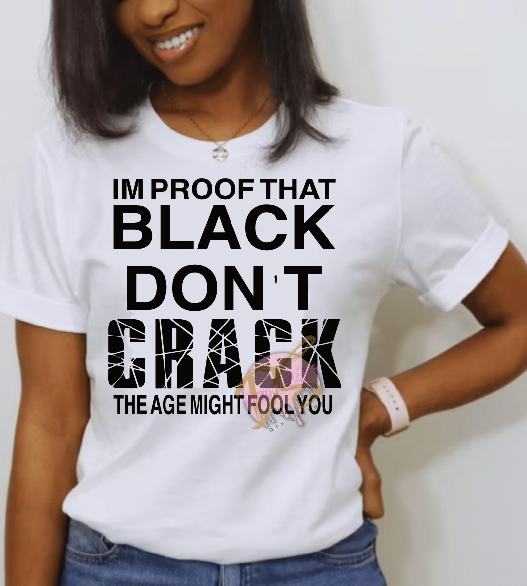 Black dont Crack  PNG & SVG