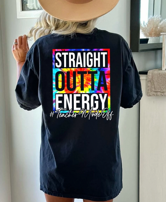 Straight outta Energy  #Teacher Mode Off Transfer