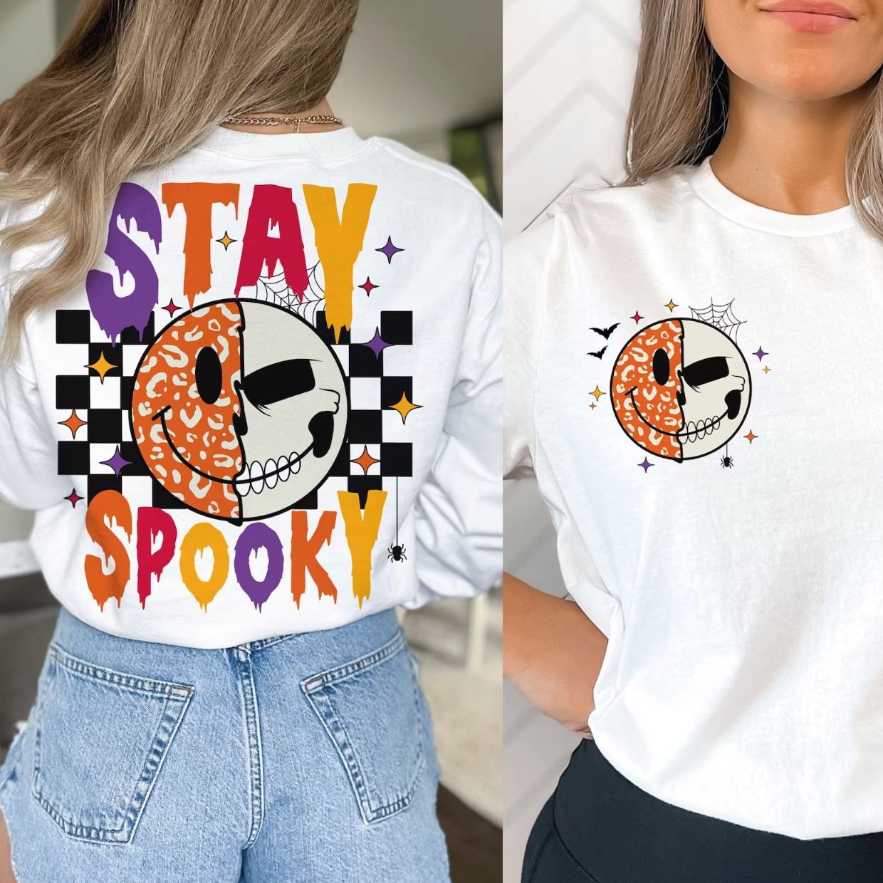 Stay Spooky Transfer (Pocket & Back sold together)