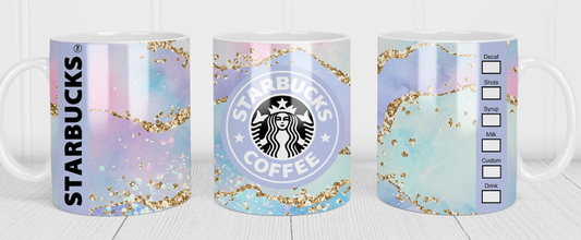 Coffee Mug bucks 11/15 oz coffee Mug Wrap