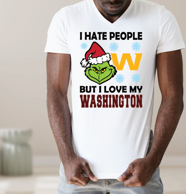 i hate People NFL  Transfer NFL Transfer Print Available in All Teams (All sizes Available)