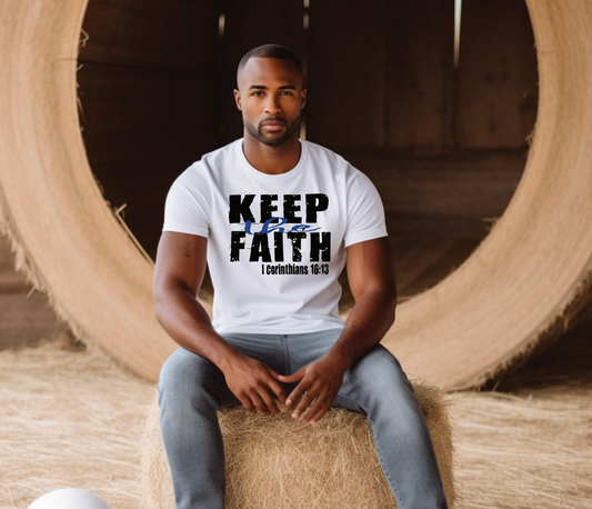 Distress Effect Keep the Faith  PNG