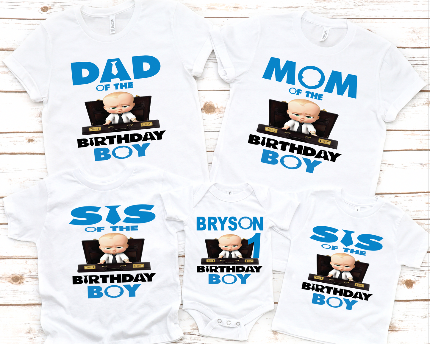 Boss Baby   Shirt (White)