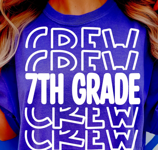 Grade Crew Transfer(Comes in all grades)