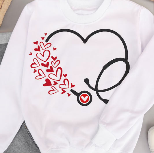 Heart Nurse Sweatshirt