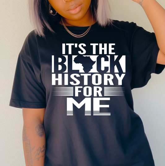 Its the Black History for Me  Screen Print