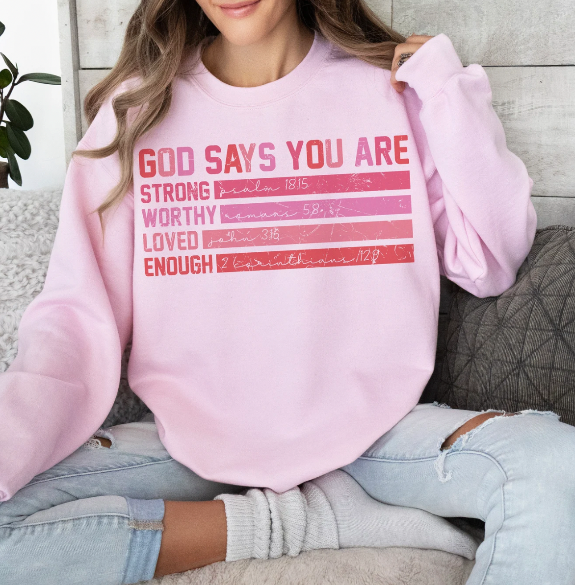 God says I am Sweatshirt