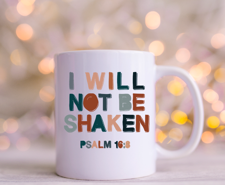 I will not be Shaken Decals