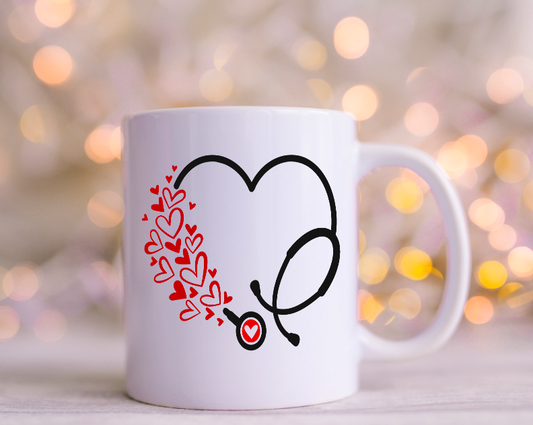 Heart Nurse Decals