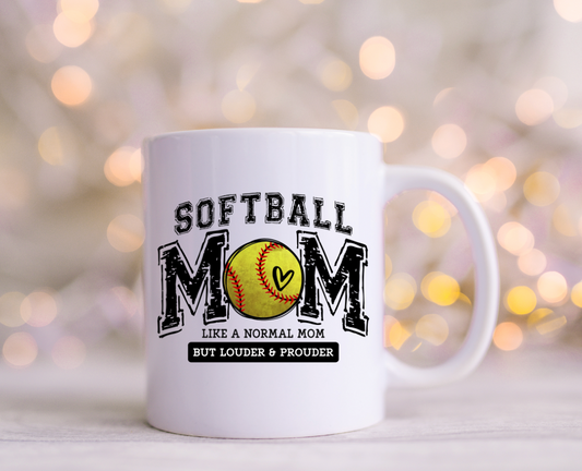 Softball Mom  Decals