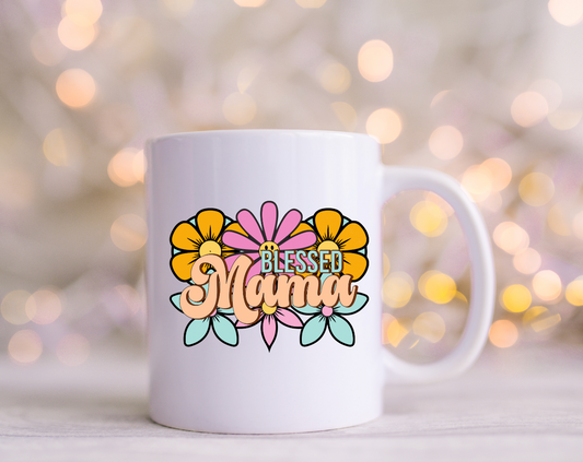 Blessed Mama Decals