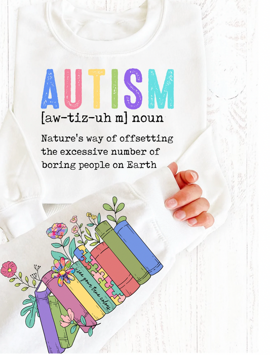 Autism Definition with sleeve Transfer