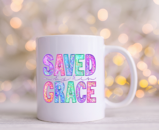 Saved By Grace UV Decals