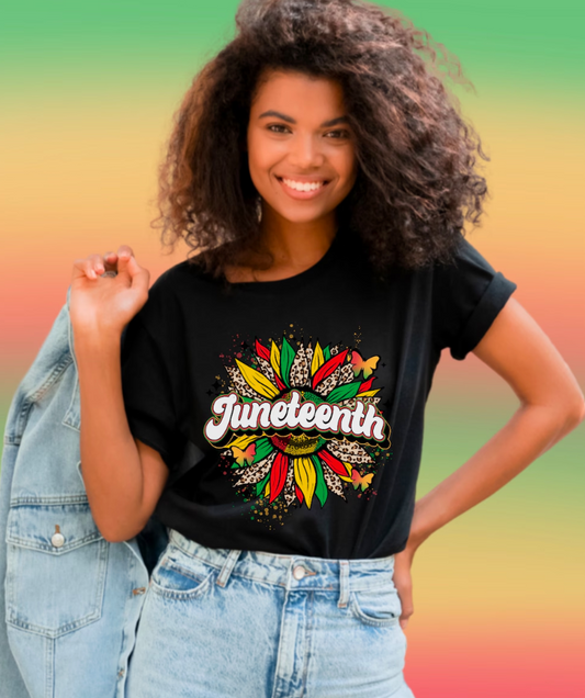 Juneteenth sunflower Transfer