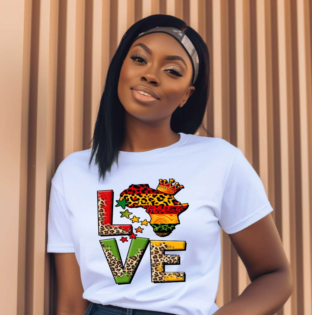 Love Juneteenth 10 inch Transfers