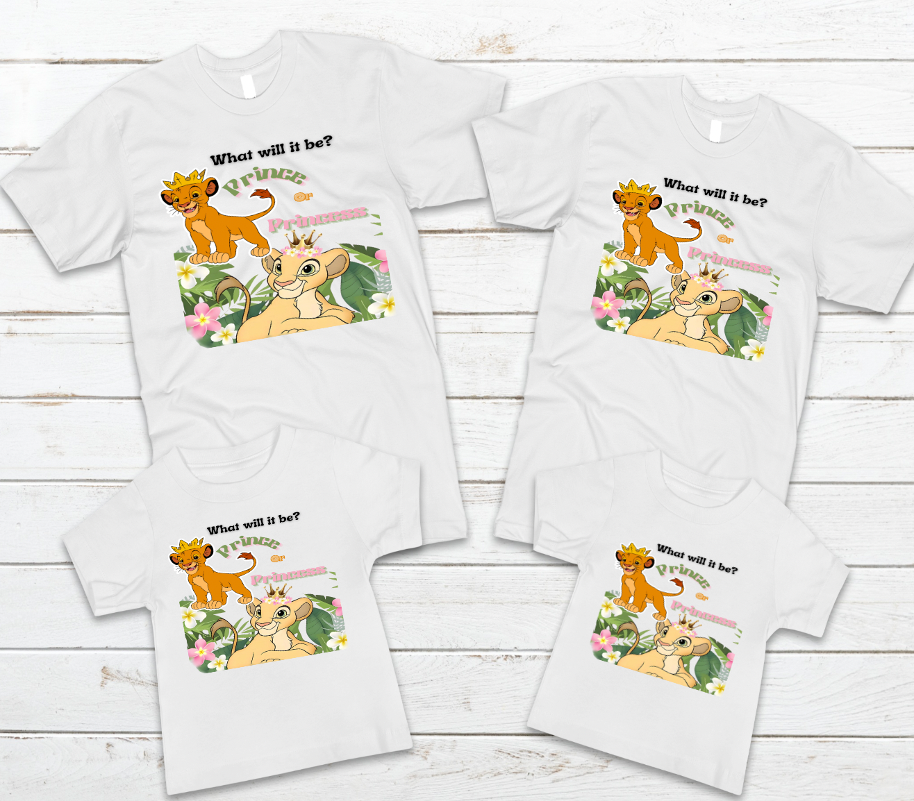 What will it be? Lion King Gender Keeper Theme Shirt